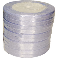 Лента упаковочная атласная  6мм, 22 м сиреневая (10шт/уп)