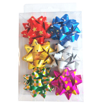 Набор бантов подарочных  6 шт "Ассорти" 5см