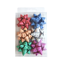 Набор бантов подарочных  6 шт "Металлик" 5см