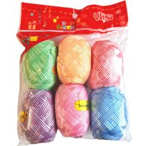 Набор лент упаковочных 6шт "Пастель" 5мм*10м, ассорти цветов