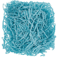 Наполнитель бумажный 50гр, 3 мм, голубой