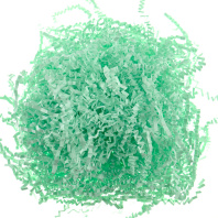 Наполнитель бумажный 50гр, 3 мм, зеленая пастель