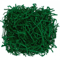 Наполнитель бумажный 50гр, 3 мм, изумруд