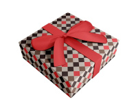 Бумага упаковочная 70*100см  "Cage. Красный"