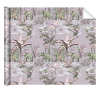 Бумага упаковочная 70*100см "Слоны"