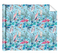 Бумага упаковочная 70*100см "Цапли"