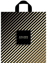 Пакет 42*38см (37мк) с петлевой ручкой "Стремление" ПНД