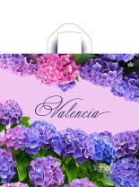 Пакет 44*42см (70мк) с петлевой ручкой "Валенсия" ПВД