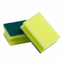 Губка для мытья посуды "VCLEAN " дуэт, 2шт.