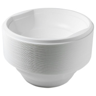 Тарелка пластиковая глубокая 500мл 50шт. в уп.