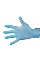 Перчатки нитриловые неопудренные М нестерильные уп.100шт., голубые