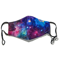 Маска гигиеническая 22,5*13см  "Космос"  хлопок + полиэстер