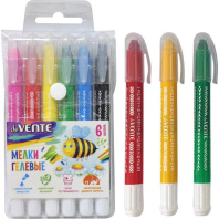 Мелки гелевые deVENTE  6цв. с акварельным эффектом