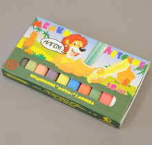 Мел цветной школьный 10шт