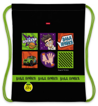 Мешок для обуви 1 отд, 330*420, карман "Влад А4"