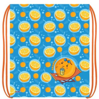 Мешок для обуви 1 отд, 410*490 "Веселый апельсин" петля