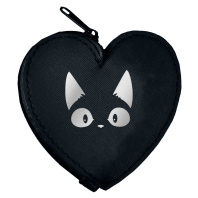 Кошелек для банкнот и монет Феникс+ "Серебряный котик" 9*9см, кожзам., молния