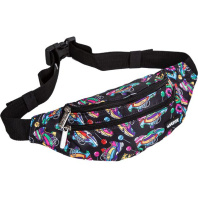 Сумка поясная 26*10*7см deVENTE " Sneakers" 1отд., 1карман