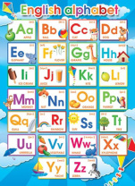 Плакат 50*70см "English alphabet"