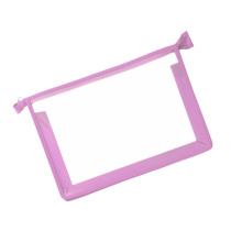 Папка д/тетрад. А4 (325*230*25) молния сверху, пластик "Офис б/цв Сиреневая"