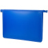 Папка д/тетрад. А4 (325*230*25) молния сверху, пластик "Офис непрозр. Синяя"