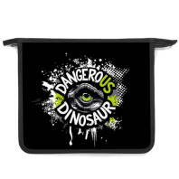 Папка д/тетрад. А5 (240*205*45) 1отд. молния сверху, пластик "Глаз динозавра" диз.с двух сторон