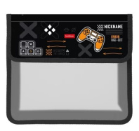 Папка д/тетрад. А5 (240*205*75) 2отд. на липучке, пластик "404: Домашка не найдена"