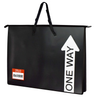 Папка А2 (650*470*110) с ручками, молния сверху, пластик "Выход есть"