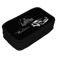 Пенал 3 отд. (205*125*55) молния, лам.картон "Ночные гонки"