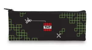 Пенал-косметичка (195*75) молния, ткань "Pixel Boom"