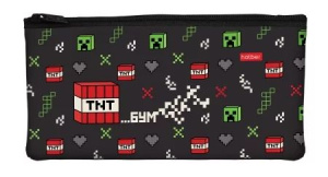Пенал-косметичка (205*110) молния, ткань "Pixel Boom"