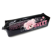 Пенал-косметичка (210*50*60) молния, ПВХ "Мишка Candy"