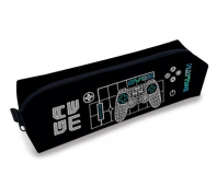 Пенал-косметичка (210*50*60) молния, ткань "Время игры"