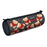 Пенал-тубус (210*70*70) молния, ткань "Мишки паттерн"