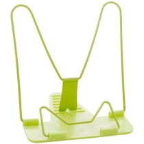 Подставка для книг "Attomex" 18*17см металл/пластик, зеленая