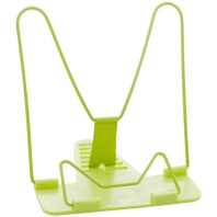 Подставка для книг "Attomex" 18*17см металл/пластик, зеленая