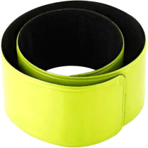 Браслет светоотражающий ПВХ " 220*30мм, желтый,