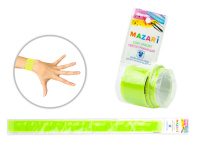 Браслет светоотражающий ПВХ жёлтый