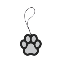 Брелок светоотражающий ПВХ " Paw" фигурный