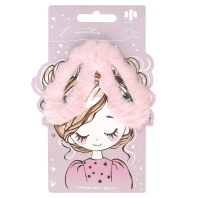 Набор заколок для волос "Феникс+. Пушистые" 2шт., 7,1см