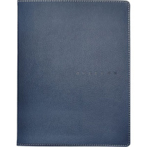 Дневник универсальн. обл. "School style. Blue" мяг.пер., кожзам, шелкогр., ляссе, 48л