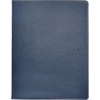 Дневник универсальн. обл. "School style. Blue" мяг.пер., кожзам, шелкогр., ляссе, 48л