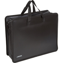 Папка А4 (335*260*100) с ручками, молния, пластик" Limited Edition. Uno"