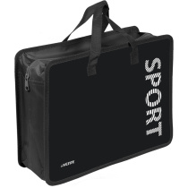 Папка А4 (335*260*100) с ручками, молния, пластик" Sport"