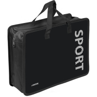 Папка А4 (335*260*100) с ручками, молния, пластик" Sport"