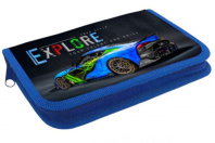 Пенал 1 отд. (212*135*26) молния, лам.картон "Авто Explore"