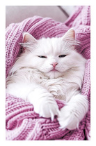 Открытка А5 "Кошка"