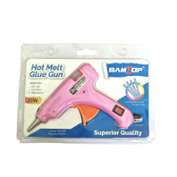 Клеевой пистолет, мощность 20 Вт, диаметр клеевого стержня 0,7см (2 стержня в комплекте) !!УЦЕНКА!!