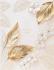 Блокнот А5 7БЦ  80л "Flower gold" кл., 5цв.блок, мат. лам., 3Dфольга