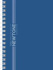 Блокнот А6  80л гребень слева "Ньютон пастель. Чернильное небо" клетка, софт-тач*